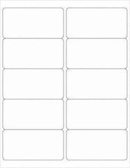 Tape Logic - 4" Long, Clear Paper Laser Label - For Laser Printers - Americas Industrial Supply