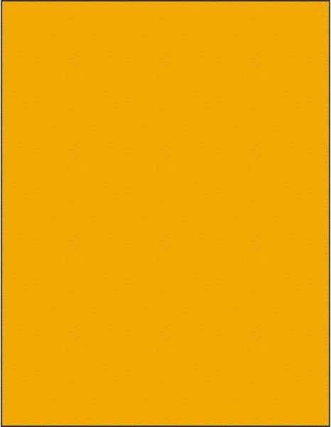 Tape Logic - 11" Long, Fluorescent Orange Paper Laser Label - For Laser Printers - Americas Industrial Supply