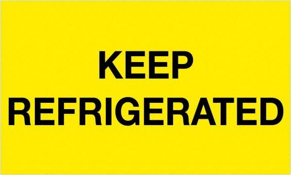 Tape Logic - 5" Long, Fluorescent Yellow Paper Shipping Label - For Multi-Use - Americas Industrial Supply