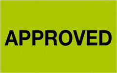 Tape Logic - 2" Long, Fluorescent Green Paper Shipping Label - For Multi-Use - Americas Industrial Supply