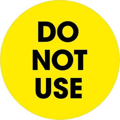 Tape Logic - 2" Long, Fluorescent Yellow Paper Inventory Labels - For Multi-Use - Americas Industrial Supply