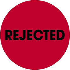 Tape Logic - 2" Long, Fluorescent Red Paper Inventory Labels - For Multi-Use - Americas Industrial Supply