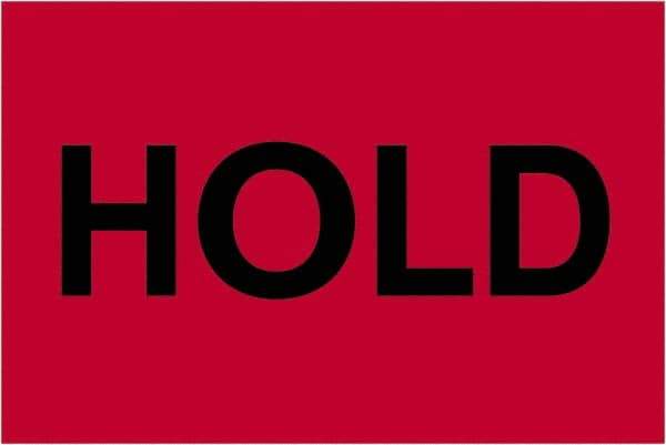 Tape Logic - 3" Long, Fluorescent Red Paper Inventory Labels - For Multi-Use - Americas Industrial Supply