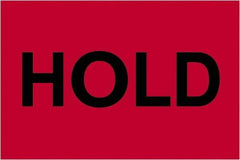 Tape Logic - 3" Long, Fluorescent Red Paper Inventory Labels - For Multi-Use - Americas Industrial Supply