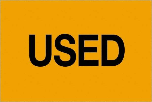 Tape Logic - 3" Long, Fluorescent Orange Paper Inventory Labels - For Multi-Use - Americas Industrial Supply