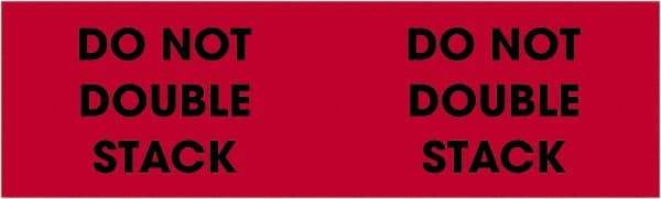Tape Logic - 10" Long, Fluorescent Red Paper Shipping Label - For Multi-Use - Americas Industrial Supply