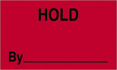 Tape Logic - 5" Long, Fluorescent Red Paper Shipping Label - For Multi-Use - Americas Industrial Supply