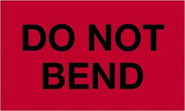 Tape Logic - 5" Long, Fluorescent Red Paper Shipping Label - For Multi-Use - Americas Industrial Supply