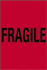 Tape Logic - 6" Long, Fluorescent Red Paper Shipping Label - For Multi-Use - Americas Industrial Supply