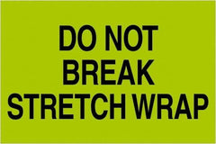 Tape Logic - 3" Long, Fluorescent Green Paper Shipping Label - For Multi-Use - Americas Industrial Supply