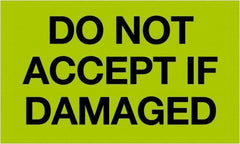 Tape Logic - 5" Long, Fluorescent Green Paper Shipping Label - For Multi-Use - Americas Industrial Supply