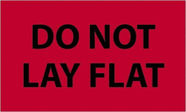 Tape Logic - 5" Long, Fluorescent Red Paper Shipping Label - For Multi-Use - Americas Industrial Supply