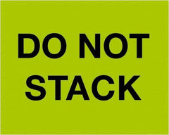 Tape Logic - 10" Long, Fluorescent Green Paper Shipping Label - For Multi-Use - Americas Industrial Supply