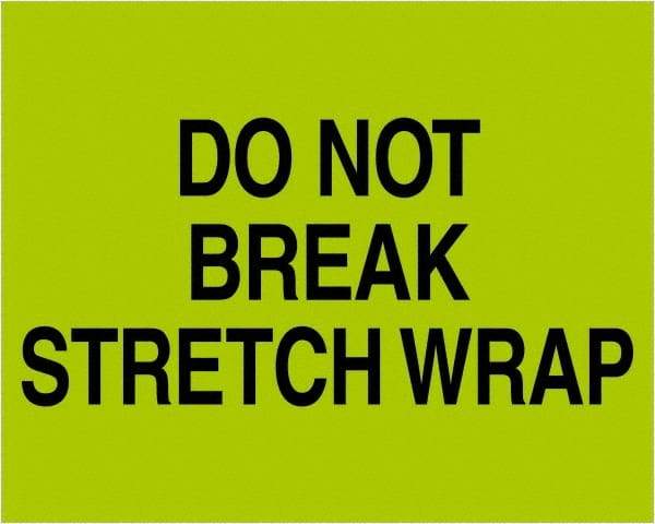 Tape Logic - 10" Long, Fluorescent Green Paper Shipping Label - For Multi-Use - Americas Industrial Supply