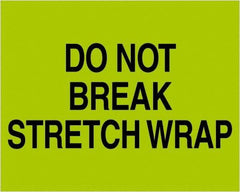 Tape Logic - 10" Long, Fluorescent Green Paper Shipping Label - For Multi-Use - Americas Industrial Supply