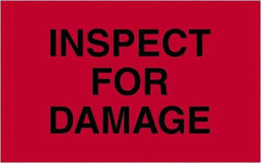 Tape Logic - 2" Long, Fluorescent Red Paper Shipping Label - For Multi-Use - Americas Industrial Supply