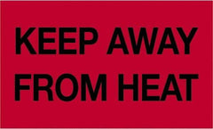 Tape Logic - 5" Long, Fluorescent Red Paper Shipping Label - For Multi-Use - Americas Industrial Supply