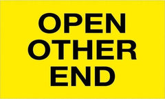 Tape Logic - 5" Long, Fluorescent Yellow Paper Shipping Label - For Multi-Use - Americas Industrial Supply