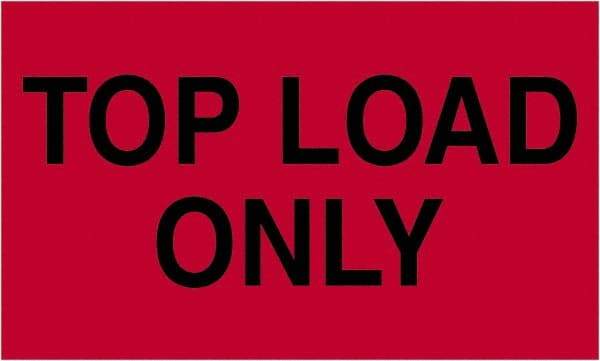 Tape Logic - 5" Long, Fluorescent Red Paper Shipping Label - For Multi-Use - Americas Industrial Supply