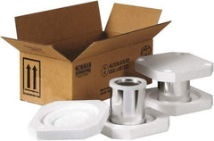 Made in USA - 10-1/4" Long x 5-1/8" Wide x 6-3/16" High Shipper Kit - Each - Americas Industrial Supply