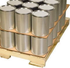 Made in USA - 48" Long x 36" Wide Double-Faced Corrugated Sheet - Kraft - Americas Industrial Supply