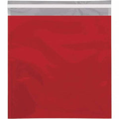 Value Collection - 13" Long x 10-3/4" Wide Peel-Off Self-Seal Metallic Mailer - Red - Americas Industrial Supply