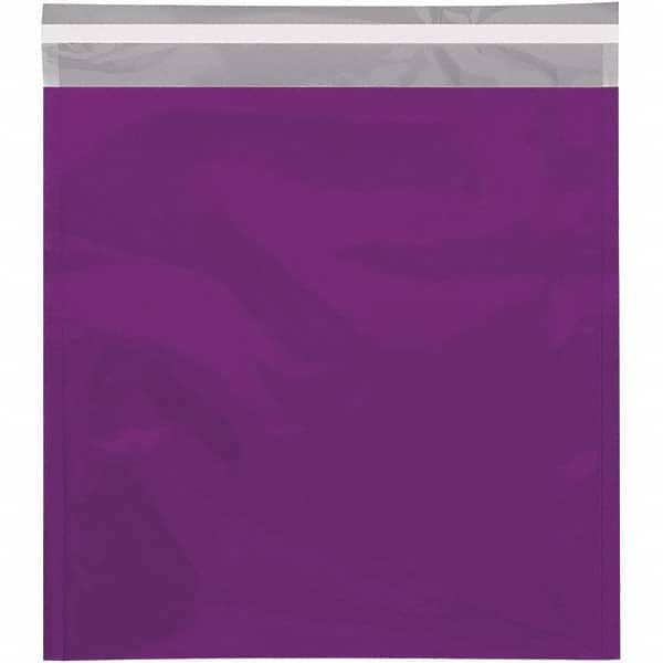 Value Collection - 13" Long x 10-3/4" Wide Peel-Off Self-Seal Metallic Mailer - Purple - Americas Industrial Supply