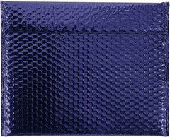 Made in USA - 11" Long x 13-3/4" Wide Peel-Off Self-Seal Bubble Mailer - Blue - Americas Industrial Supply