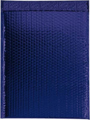 Made in USA - 17-1/2" Long x 13" Wide Peel-Off Self-Seal Bubble Mailer - Blue - Americas Industrial Supply