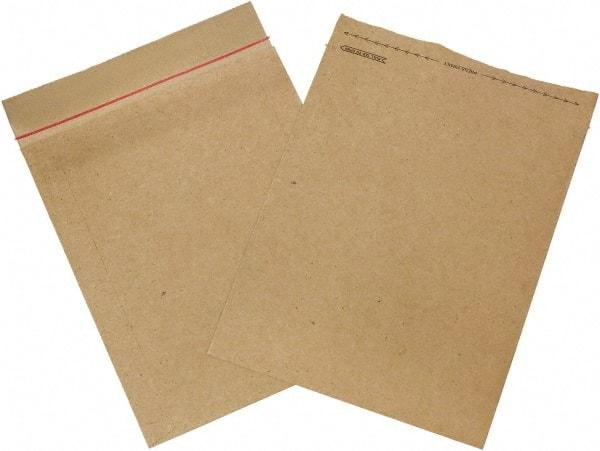 Made in USA - 15" Long x 12-1/2" Wide Self Seal Jiffy Rigi Bag Mailer - Kraft - Americas Industrial Supply