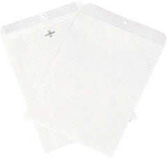 Made in USA - 12" Long x 9" Wide Clasp Envelope - White - Americas Industrial Supply