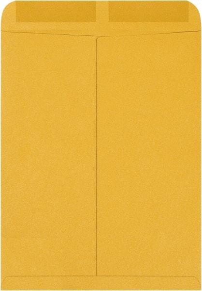 Made in USA - 15-1/2" Long x 12" Wide Gummed Flap Brown Kraft Envelope - Kraft - Americas Industrial Supply