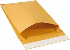 Made in USA - 15" Long x 12" Wide Peel-Off Self-Seal Natural Kraft Envelope - Kraft - Americas Industrial Supply