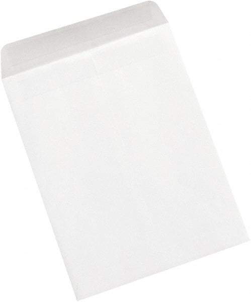 Made in USA - 12-1/2" Long x 9-1/2" Wide Self Seal White Catalog Envelope - White - Americas Industrial Supply