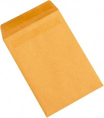 Made in USA - 10-1/2" Long x 7-1/2" Wide Self Seal Natural Kraft Envelope - Kraft - Americas Industrial Supply