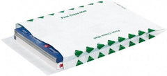 Dupont - 13" Long x 10" Wide Peel-Off Self-Seal Tyvek Expansion Envelope - White/Green - Americas Industrial Supply