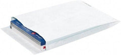 Dupont - 16" Long x 12" Wide Peel-Off Self-Seal Tyvek Expansion Envelope - White - Americas Industrial Supply