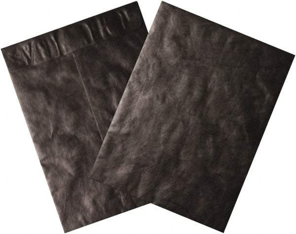 Dupont - 13" Long x 10" Wide Peel-Off Self-Seal Tyvek Flat Catalog Envelopes - Black - Americas Industrial Supply