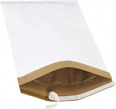 Made in USA - 19" Long x 12-1/2" Wide Peel-Off Self-Seal Padded Mailer - White - Americas Industrial Supply