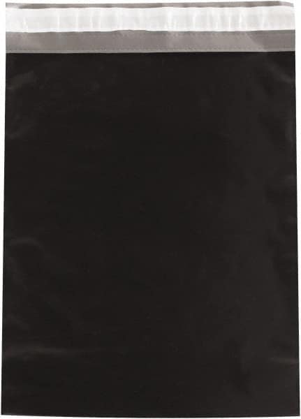 Value Collection - 15-1/2" Long x 12" Wide Peel-Off Self-Seal Courier Envelope - Black - Americas Industrial Supply
