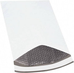 Made in USA - 19" Long x 12-1/2" Wide Peel-Off Self-Seal Padded Mailer - White - Americas Industrial Supply