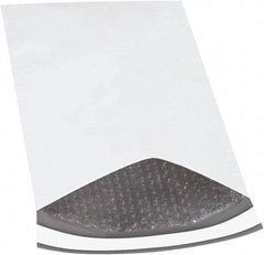 Made in USA - 14-1/2" Long x 9-1/2" Wide Peel-Off Self-Seal Padded Mailer - White - Americas Industrial Supply