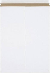 Made in USA - 24" Long x 18" Wide Peel-Off Self-Seal Flat Mailer - White - Americas Industrial Supply
