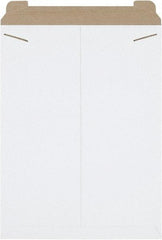 Made in USA - 24" Long x 18" Wide Regular Flat Mailer - White - Americas Industrial Supply