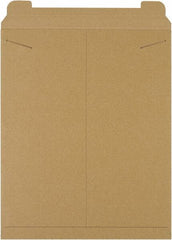 Made in USA - 21" Long x 17" Wide Regular Flat Mailer - Kraft - Americas Industrial Supply