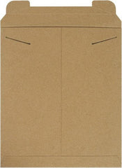 Made in USA - 15" Long x 12-3/4" Wide Regular Flat Mailer - Kraft - Americas Industrial Supply
