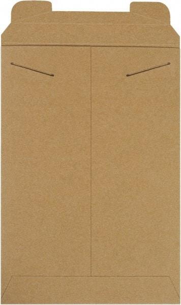 Made in USA - 16" Long x 11" Wide Regular Flat Mailer - Kraft - Americas Industrial Supply