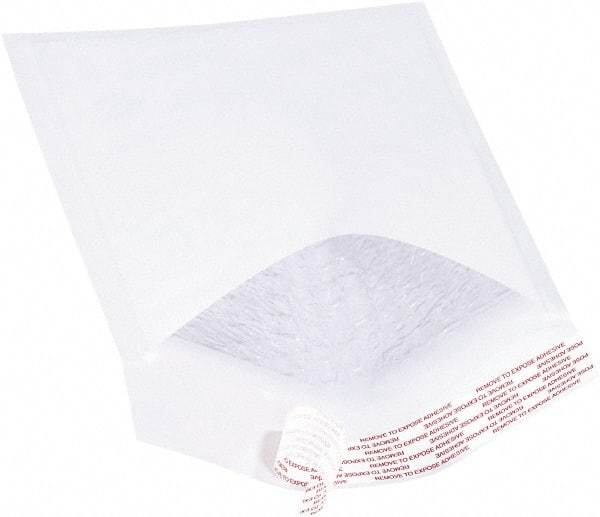 Value Collection - 10" Long x 6" Wide Peel-Off Self-Seal Bubble Mailer - White - Americas Industrial Supply