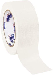 Tape Logic - 2" Wide x 60 Yd Long White Crepe Paper Masking Tape - 4.9 mil Thick - Americas Industrial Supply