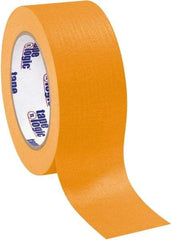 Tape Logic - 2" Wide x 60 Yd Long Orange Crepe Paper Masking Tape - 4.9 mil Thick - Americas Industrial Supply